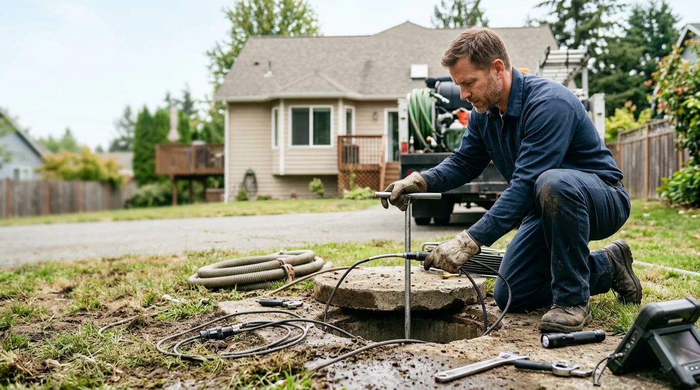 Septic Tank Pumping in Canyon Country, CA